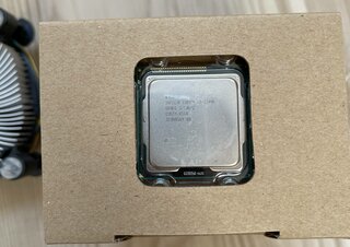 alte Intel-CPU in Verpackung