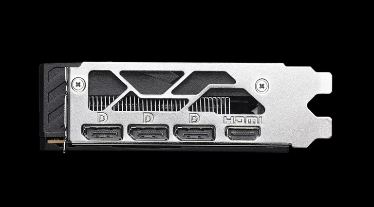 Grafikkarte MSI RTX 5050 Gaming OC 8GB Anschlüsse