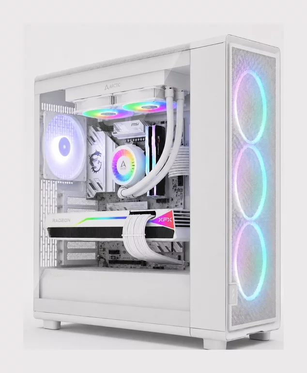 Gehäuse Fractal Design Epoch RGB white TG clear tint
