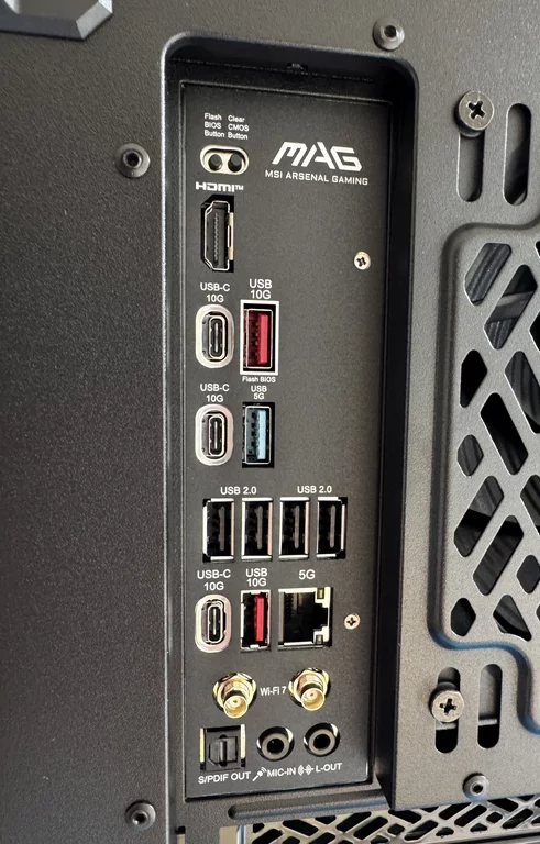 I/O-Shield MSI MAG B850 Tomahawk MAX WIFI