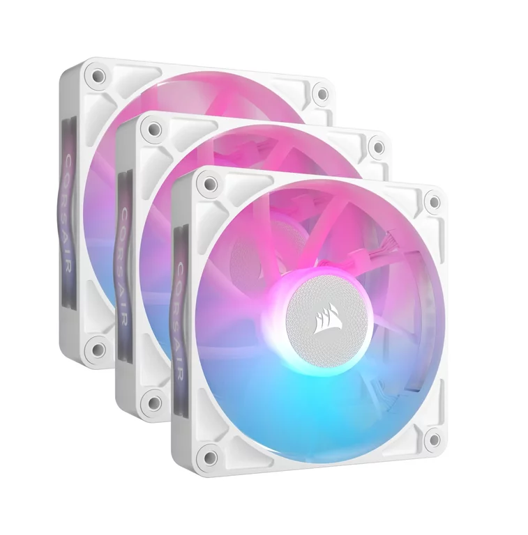 Corsair iCUE LINK RX120 Starter Kit white