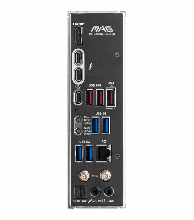 Mainboard MSI MAG Z890 Tomahawk WIFI I/O-Shield