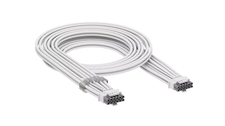 Netzteil Corsair RM850e series 2050, white, 12VHPWR-Kabel