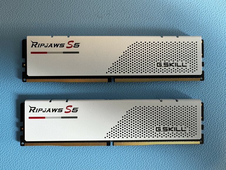 RAM G.Skill Ripjaws S5 weiß